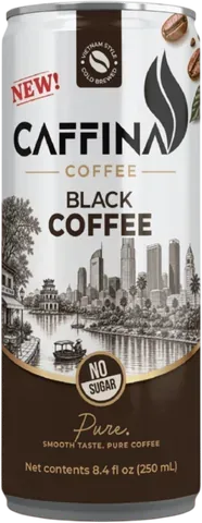 Caffina Black Coffee can